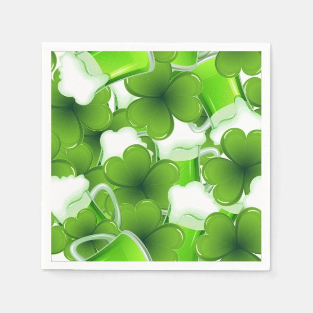 Happy Saint Patrick's Day Napkin (Front)