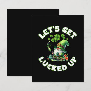 happy saint patrick's day RSVP card