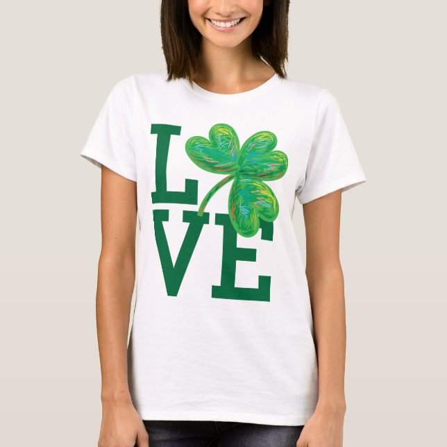 Happy saint patrick's day! T-Shirt (Front)