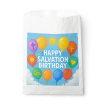 Happy Salvation Birthday Favour bag