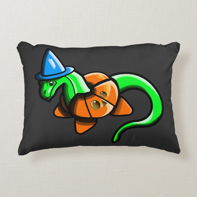 Happy Samhain!! Decorative Cushion (Front)