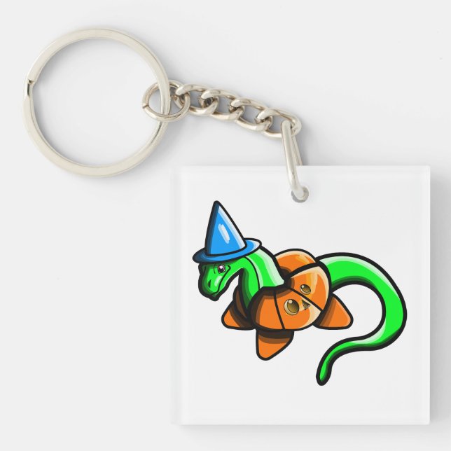 Happy Samhain!!  Key Ring (Front)