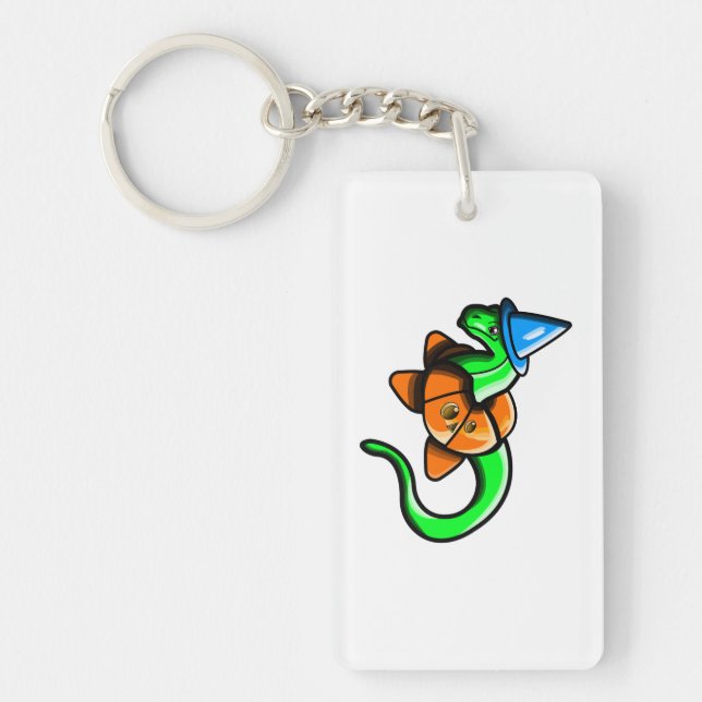 Happy Samhain!!  Key Ring (Front)