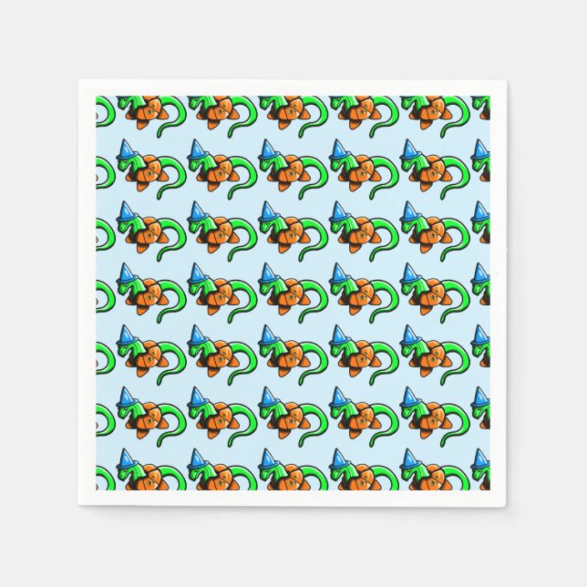 Happy Samhain!! Napkin (Front)