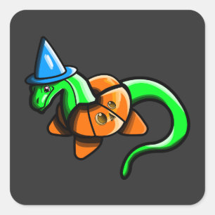 Happy Samhain!! Square Sticker