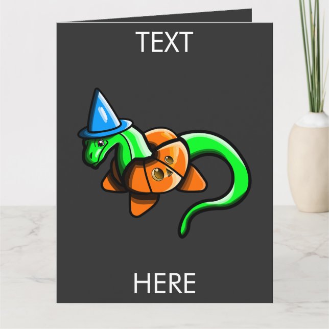 Happy Samhain!! Thank You Card (Front)