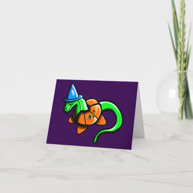 Happy Samhain!! Thank You Card (Front)