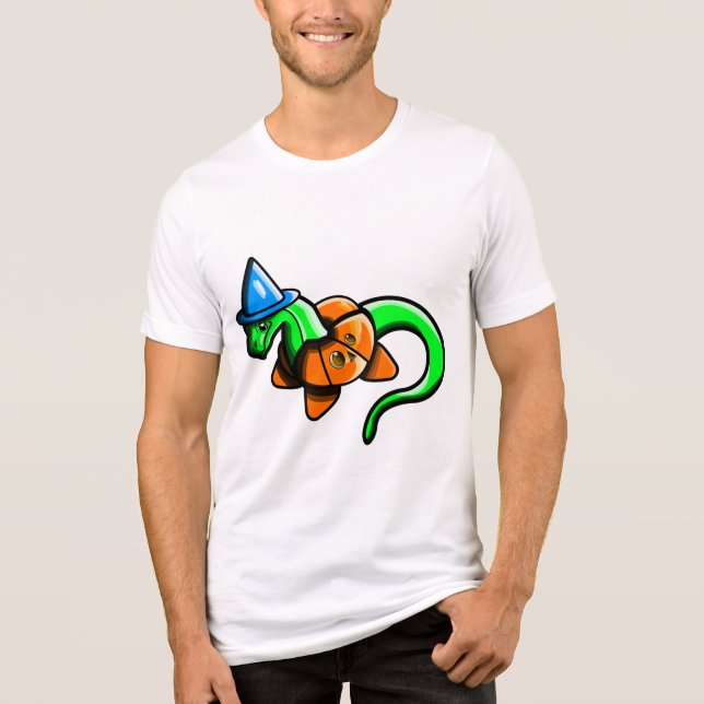 Happy Samhain!! Tri-Blend Shirt (Front)