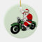 Happy Santa Claus Biker