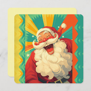 Happy Santa Claus Card