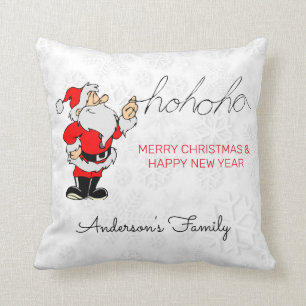 Happy Santa Claus Cushion
