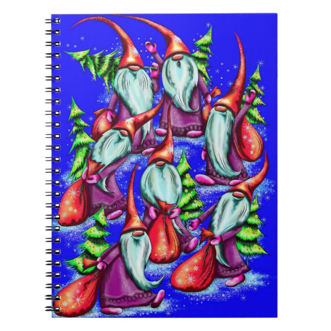 Happy Santa Claus Notebook (Front)