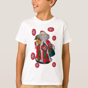 Happy Santa Hohoho Greetings graphic text art desi T-Shirt