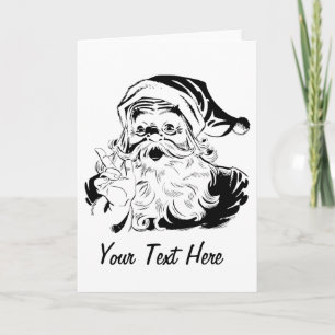Happy Santa Holiday Card