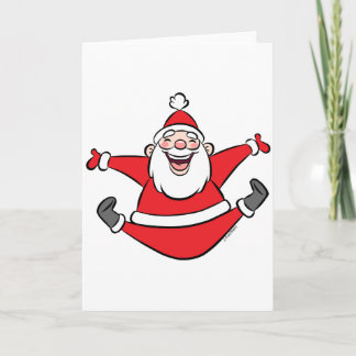 Happy Santa Holiday Card