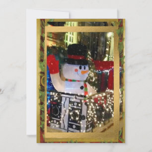 Happy Santa in NYC Holiday Card