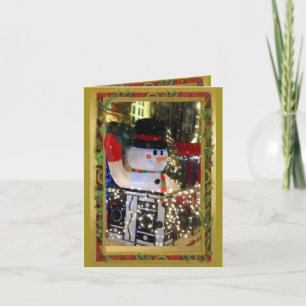 Happy Santa in NYC Holiday Card