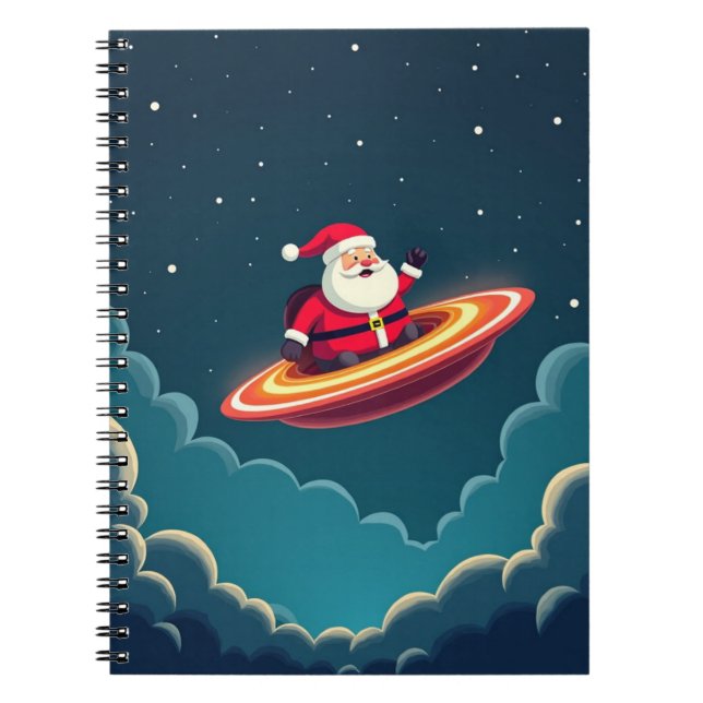 Happy Santa Notebook (Front)