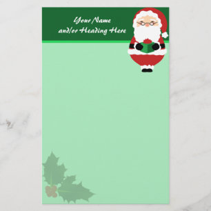 Happy Santa Stationery