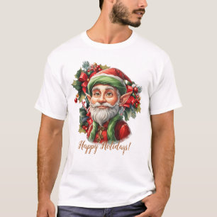 Happy Santa's Elf T-Shirt