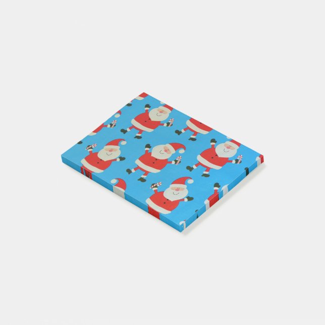 Happy Santas Post-it Notes (Angled)