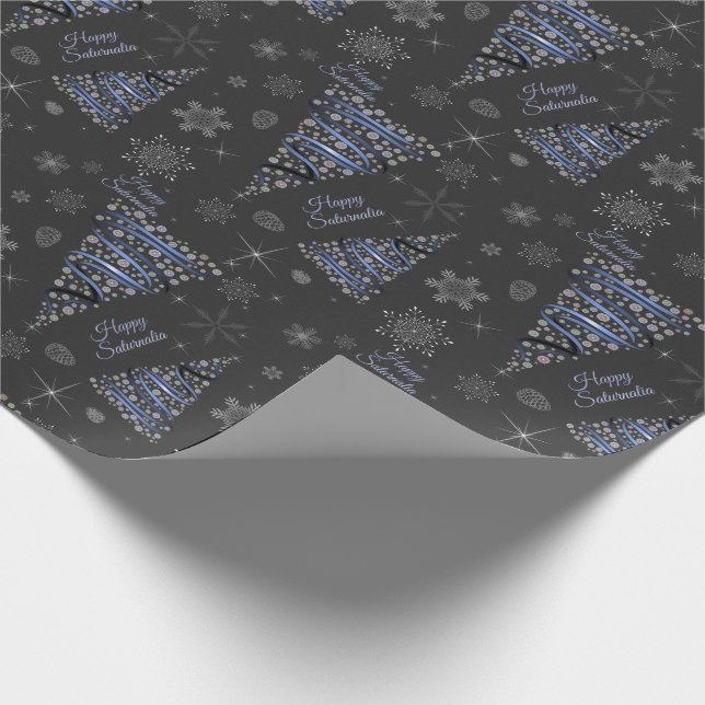 Happy Saturnalia Wrapping Paper (Corner)