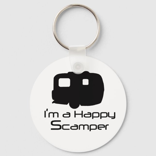 Happy Scamper Fun Stuff! Key Ring (Front)