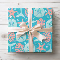 Happy Seashore | Nautical Beach Seashell Christmas