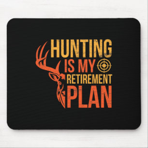 Happy Season Day Me Hunters Hunting Is My Retireme Mouse Pad