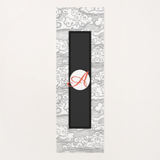 HAPPY SEED YOGA Mat WITH JAPANESE CLOUDS MONOGRAM
