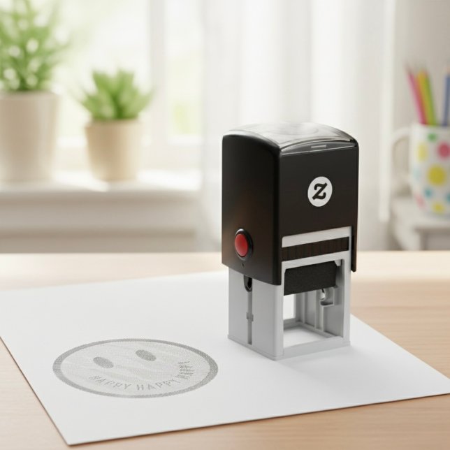 Happy Self-inking Stamp (Creator Uploaded)