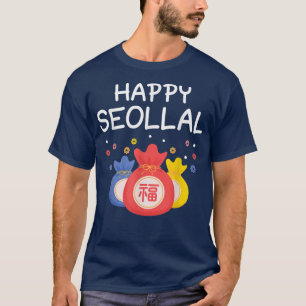 Happy Seollal 2022 Korea Public Holiday T-Shirt964 T-Shirt