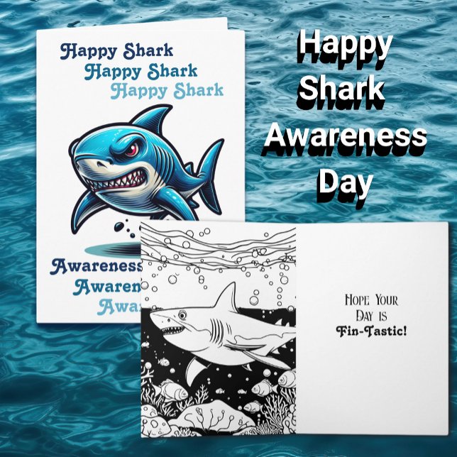 Happy Shark Awareness Day | July 14th Card (Creator Uploaded)