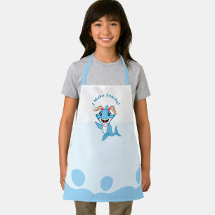 Happy Shark Family Apron