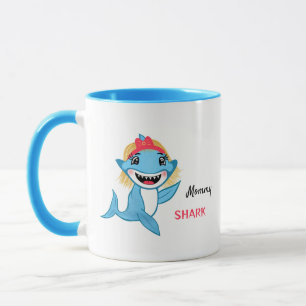 Happy Shark Family Mummy Shark Mug