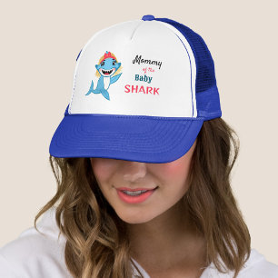 Happy Shark Family Mummy Shark Trucker Hat
