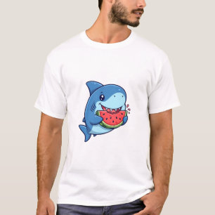 Happy Shark Snack T-Shirt