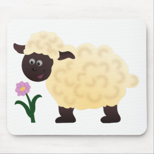Happy Sheep Mouse Pad