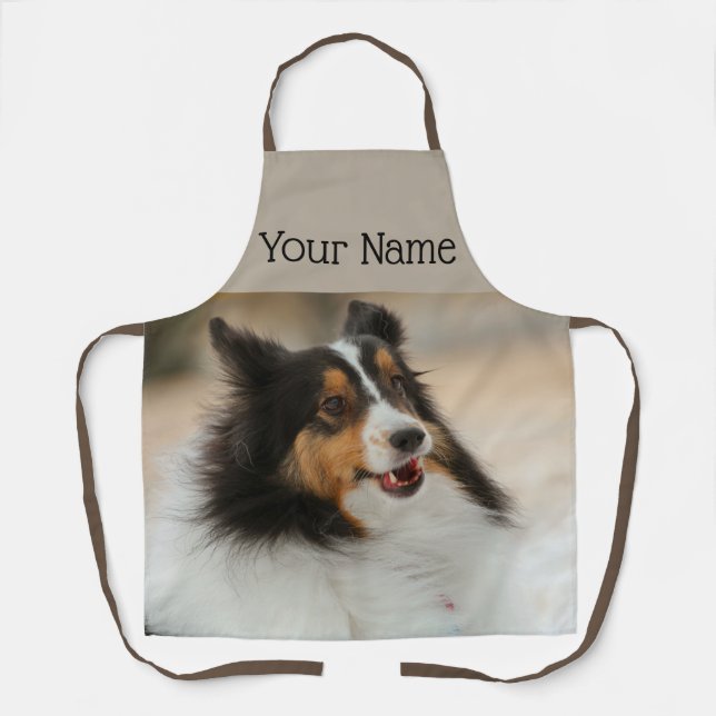 Happy Shelty Apron (Front)
