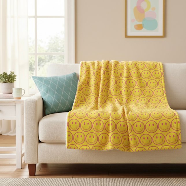 Happy Sherpa Blanket (Creator Uploaded)