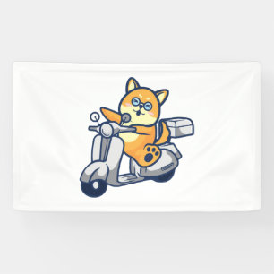 Happy Shiba Inu Banner