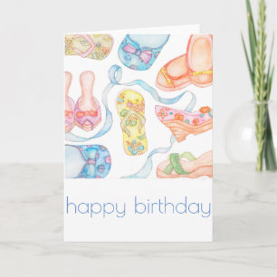 Happy shoes card
