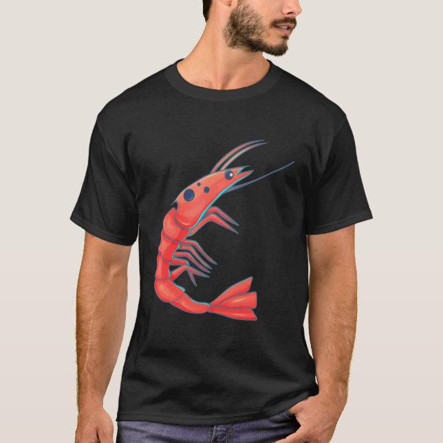 Happy Shrimp T-Shirt (Front)