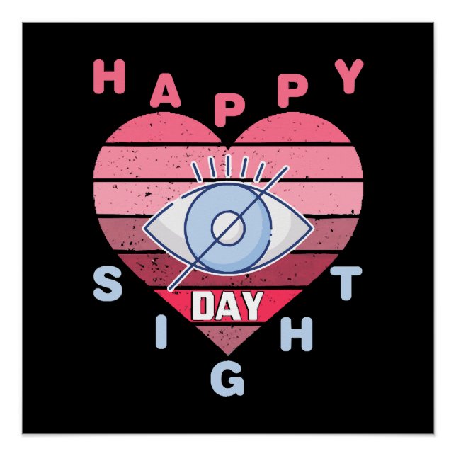 Happy Sight Day Poster (Front)