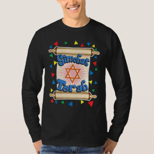 Happy Simchat Torah For Men Women Kids Jewish Holi T-Shirt