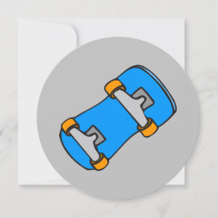 Happy Skateboard Birthday Card