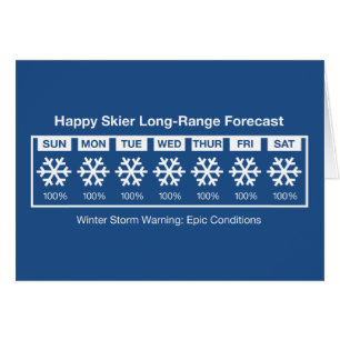 Happy Skier Forecast