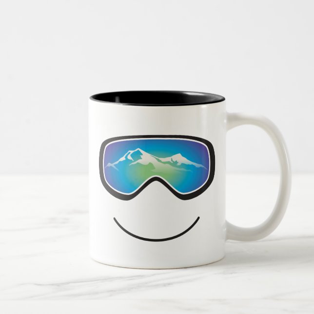 Happy Skier/Snowboarder Mug (Right)