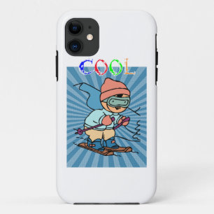 Happy Skiing Season   ski resort   snow sports iPhone 11 Case
