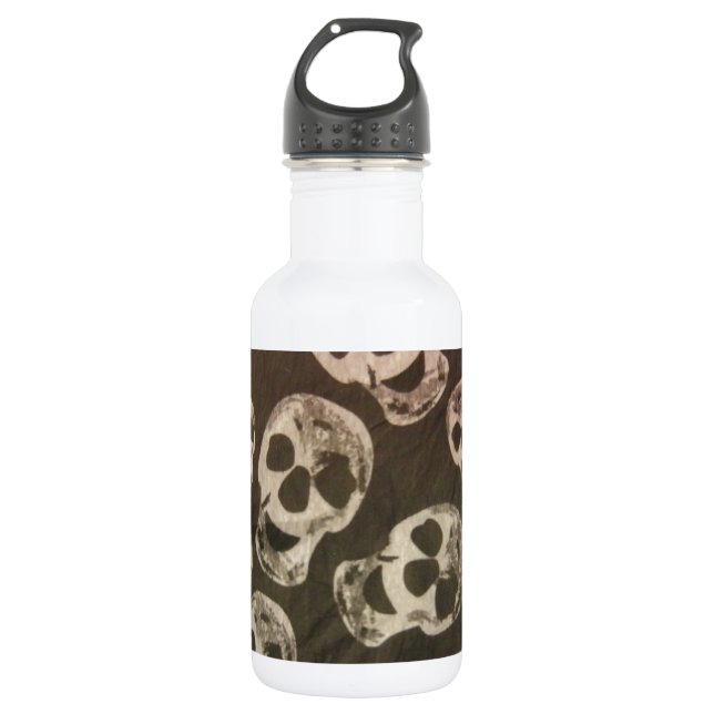 Happy Skulls 532 Ml Water Bottle (Front)